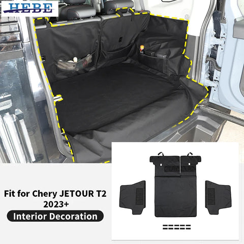 Tailgate Pet Mat Trunk Isolation Chery Jetour T2 Car Interior Accessory HEBE