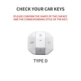 Suede Car Key Case Shell For Jetour Freedom T1 Jetour Freedom T2 Traveller Remote Key Bag Case Fob Protection Keychain Car In