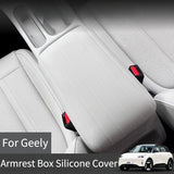 For Geely 24-26 Xingyuan eMAS 5 EX2 Armrest Box Silicone Cover Center Console Protective Mat CAR INTERIOR ACCESSORIES Car Int
