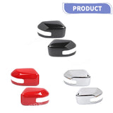 Red ABS Mirror Cover for Jetour Traveler T2 2023