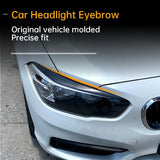BMW 1 Series F20 F21 LCI 118i 120i 15-19 Car Headlight Eyebrow Decal Sticker Car Exterior Accessories Exterior Accessories OE