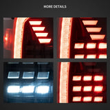 Dynamic LED Tail Lights for Toyota Tacoma 2016-2023 LED Ambient Light Vland