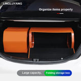 Foldable Car Trunk Organizer Bag Large Universal Fit Car Interior Accessory LINGLUYANG