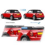 LED Tail Lights Sequential for Mini Cooper 2001-2006 LED Ambient Light Vland