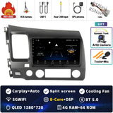 2K QLED Android 15 Head Unit for Honda Civic 2005-2012