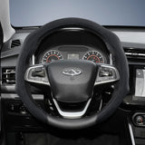 Suede Steering Wheel Cover for Chery Tiggo 8 Pro