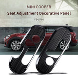 Seat Adjustment Panel Trim for Mini Cooper F54 F60 Car Interior Accessory GMUNI