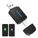 2-in-1 Wireless CarPlay and Android Auto Adapter for VW Toyota CarPlay Adapter LEXXSON