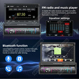 Universal 1Din Retractable Screen Car MP3 Player Android Head Unit AKAMATE
