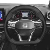 Matte Carbon Fiber Cover for Seat Ibiza Arona Leon