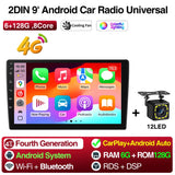 Android Head Unit 9 Inch CarPlay for Universal Vehicles