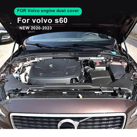 Engine Compartment Dust Cover for Volvo S60 V60 Car Interior Accessory LINGLUYANG