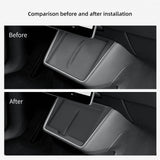 For Tesla Model Y Standard RWD 2026 2025 Center Console Wireless Charging Anti-Slip Pad Silicone Phone Anti Dirt Pad Car Inte