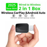Wireless CarPlay and Android Auto Adapter for Universal Fit
