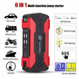 Minus Two Car Battery Jump Starter, 1000A with Air Compressor, Power Bank and Emergency Lighting Jump Starter MINUS TWO