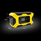 12V Car Battery Charger with Pulse Repair for Motorcycle 2018-2023 Car Interior Accessory EAFC