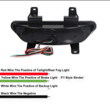 Smoked LED Rear Fog Light for Ford Mustang 2015-2017 Car Interior Accessory iJDM