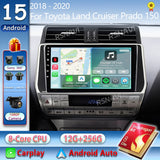 2K Android 15 Multimedia Head Unit for Toyota Prado 2018-2020 Android Head Unit RSNAVI