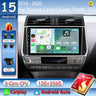 2K Android 15 Multimedia Head Unit for Toyota Prado 2018-2020