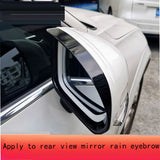 Rainbow Electroplated Mirror Trim for Volvo XC60 V90 Car Interior Accessory LINGLUYANG