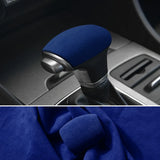 For KIA KX5 Car Gear Shift Lever Boot Cover Protection Decorative Trim Sticker Interior Tuning Accessories Made of Alcantara