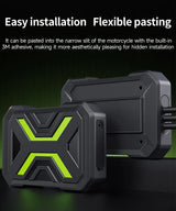 1080P Dual Channel Motorcycle Dashcam with Night Vision
