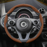 Suede Anti-Slip Wheel Cover for Smart Fortwo
