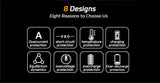 Portable Car Jump Starter Power Bank Emergency Booster Wireless Charging 12V Auto Starting Device High Brightness 10000mAh