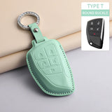 Buick Envision, Gl8, Lu Zun, Avenir, Phev, Century Leather Car Remote Key Case Cover