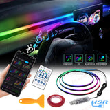 RGB USB Symphony Ambient Lights with App Control for Tesla LED Ambient Light MAGIC COLORM