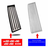 Non-Slip Aluminum Accelerator Pedal for Volvo Car Interior Accessory LINGLUYANG