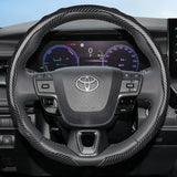 Carbon Fiber Steering Wheel Cover for Toyota Camry RAV4