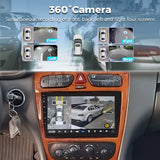 QLED Android Head Unit with GPS Navigation for Mercedes C Class Android Head Unit RSNAVI