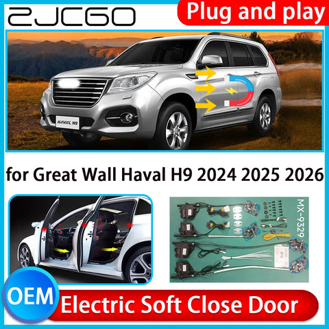 Electric Soft Close Door Kit for Great Wall Haval H9 2024-2026 Car Interior Accessory ZJCGO Default Title
