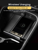Wireless Charger Module for Volvo XC40 Car Interior Accessory LINGLUYANG