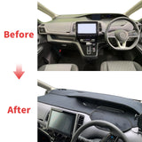 Dashboard Cover Sunshade Protector for Nissan Serena C27 2016–2022 Dashboard Mat CATUSIKI