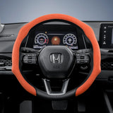 Suede Snap-On Steering Wheel Cover for Honda Civic