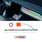 200cm RGB Ambient Light for Car Windshield LED Ambient Light MAGIC COLORM 120cm 47.24in