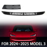 For Tesla Model 3 Highland 2024 Lower Bumper Anti Insect Net Anti Dust Proof Inner Vent Grille Cover Insect-proof Front Cover