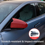 Carbon Fiber Rearview Mirror Cover For BYD Seal 6 7 Car Exterior Accessory OEM