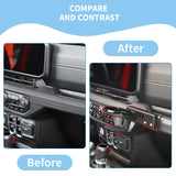 Passenger Cup Holder Handle for Jeep Wrangler JL 2018-2025 Car Interior Accessory HEBE