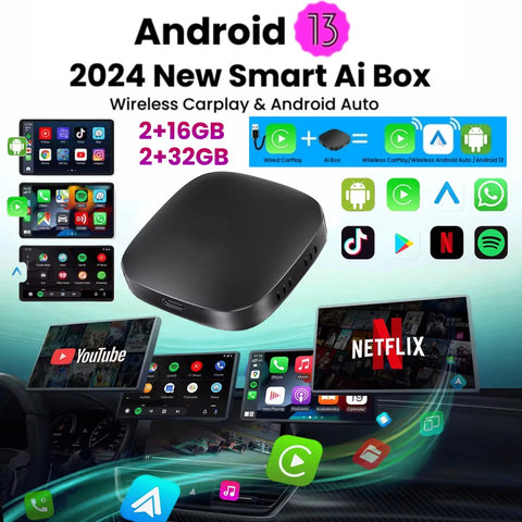 Wireless CarPlay Android Auto AI Multimedia Box Adapter CarPlay Adapter OEM