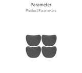 For BMW X3 G45 G48 2025- Door Handle Recess Protector Trim Sticker Car Premium Interior Tuning Accessories Made of Alcantara