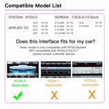 Wireless CarPlay Android Auto Interface for Mercedes Benz 2014-2017