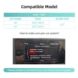Wireless CarPlay Android Auto Retrofit for Audi A6 A7 2012-2016 CarPlay Retrofit Module ANYFAR