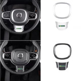 Steering Wheel Frame Trim for Volvo S90 XC90 V90 Car Interior Accessory LINGLUYANG