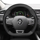 Breathable Leather Steering Cover for Renault Cars