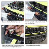 Iron Center Grill Spot Light Bracket for Jimny 2019 Car Interior Accessory HEBE