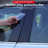 TPU Side Post Protective Film for Volvo Car Interior Accessory LINGLUYANG