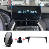 Smart Wireless Charging Phone Holder for Toyota Harrier 2021–2024